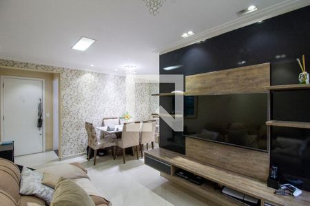 Sala de apartamento à venda com 3 quartos, 82m² em Gopouva, Guarulhos