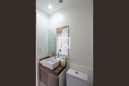Banheiro da Sala de apartamento à venda com 3 quartos, 82m² em Gopouva, Guarulhos