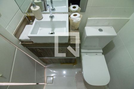 Detalhe Banheiro da Sala de apartamento à venda com 3 quartos, 82m² em Gopouva, Guarulhos