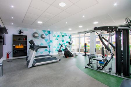 Apartamento à venda com 67m², 2 quartos e 2 vagas Apartamento à venda com 67m², 2 quartos e 2 vagasÁrea comum - Academia