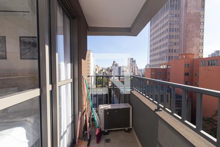 Sacada de kitnet/studio para alugar com 1 quarto, 30m² em Consolação, São Paulo
