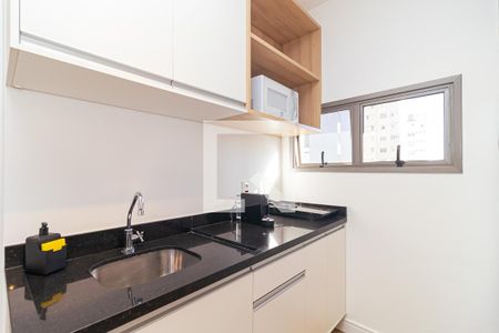 Studio para alugar com 30m², 1 quarto e sem vagaCozinha