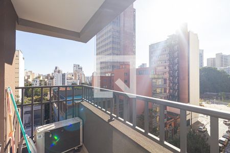 Sacada de kitnet/studio para alugar com 1 quarto, 30m² em Consolação, São Paulo