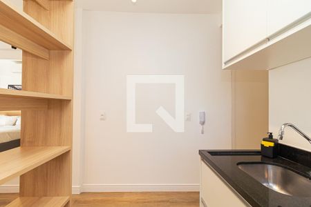 Cozinha de kitnet/studio para alugar com 1 quarto, 30m² em Consolação, São Paulo
