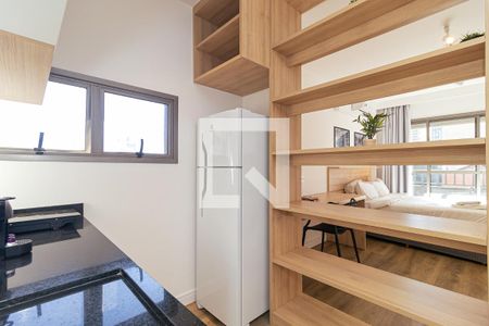 Studio para alugar com 30m², 1 quarto e sem vagaCozinha
