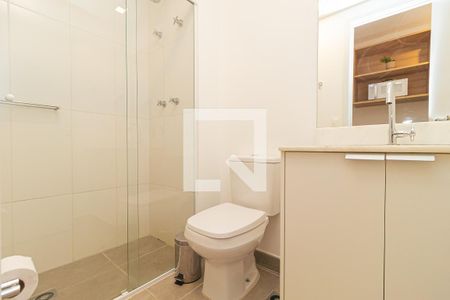 Studio para alugar com 25m², 1 quarto e sem vaga Studio para alugar com 25m², 1 quarto e sem vagaBanheiro