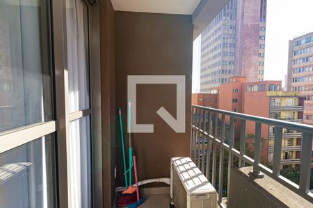 Sacada de kitnet/studio para alugar com 1 quarto, 25m² em Consolação, São Paulo