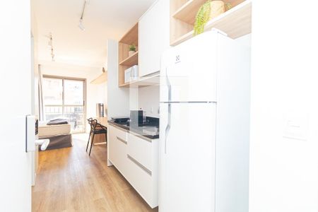 Studio para alugar com 25m², 1 quarto e sem vaga Studio para alugar com 25m², 1 quarto e sem vagaCozinha