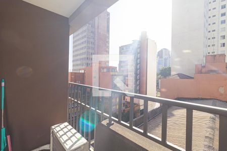 Sacada de kitnet/studio para alugar com 1 quarto, 25m² em Consolação, São Paulo
