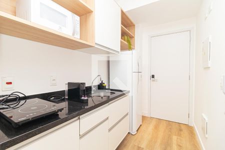 Studio para alugar com 25m², 1 quarto e sem vaga Studio para alugar com 25m², 1 quarto e sem vagaCozinha