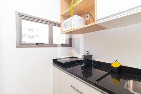 Studio para alugar com 30m², 1 quarto e sem vaga Studio para alugar com 30m², 1 quarto e sem vagaCozinha