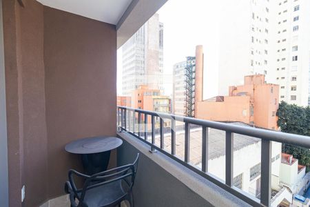 Sacada de kitnet/studio para alugar com 1 quarto, 30m² em Consolação, São Paulo