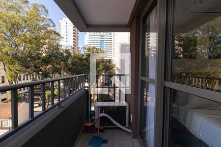 Studio para alugar com 30m², 1 quarto e sem vaga Studio para alugar com 30m², 1 quarto e sem vagaSacada