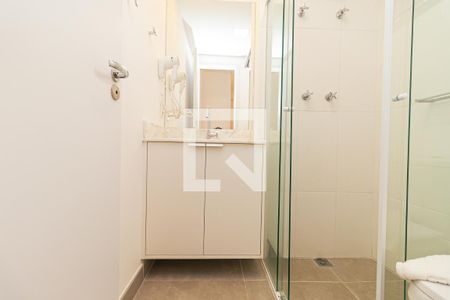 Studio para alugar com 30m², 1 quarto e sem vaga Studio para alugar com 30m², 1 quarto e sem vagaBanheiro