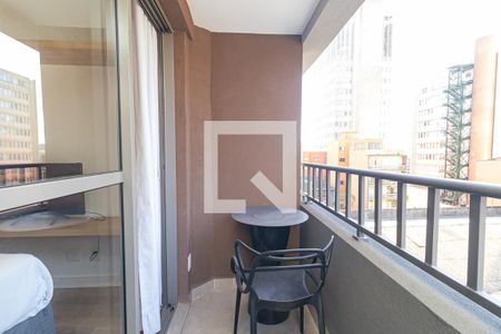 Sacada de kitnet/studio para alugar com 1 quarto, 30m² em Consolação, São Paulo