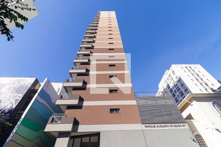 Studio para alugar com 30m², 1 quarto e sem vaga Studio para alugar com 30m², 1 quarto e sem vagaFachada