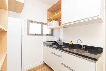 Studio para alugar com 30m², 1 quarto e sem vaga Studio para alugar com 30m², 1 quarto e sem vagaCozinha