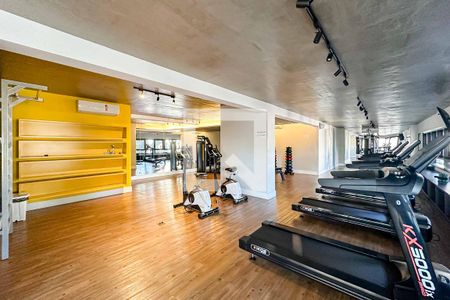 Apartamento para alugar com 68m², 1 quarto e 1 vaga Apartamento para alugar com 68m², 1 quarto e 1 vagaÁrea comum - Academia