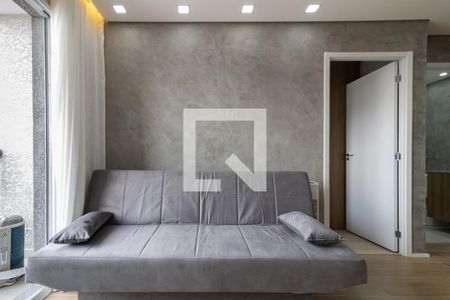 Sala de apartamento à venda com 1 quarto, 27m² em Indianópolis, São Paulo