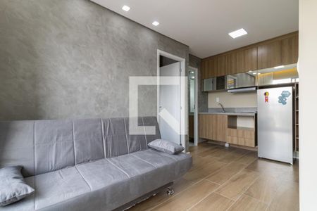 Sala de apartamento à venda com 1 quarto, 27m² em Indianópolis, São Paulo
