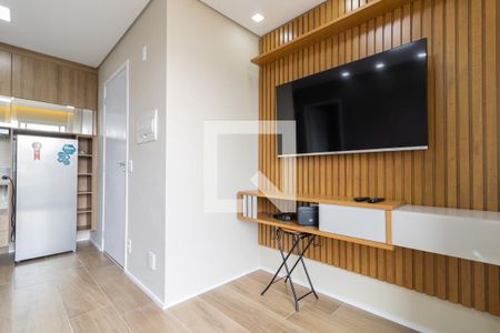 Sala de apartamento à venda com 1 quarto, 27m² em Indianópolis, São Paulo