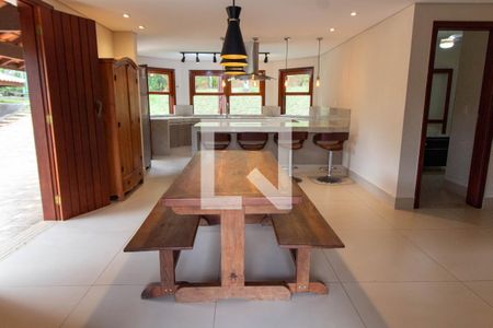 SALA DE JANTAR de casa de condomínio para alugar com 4 quartos, 348m² em Parque Jatibaia (sousas), Campinas