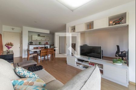 Sala de apartamento à venda com 2 quartos, 70m² em Cidade Monções, São Paulo