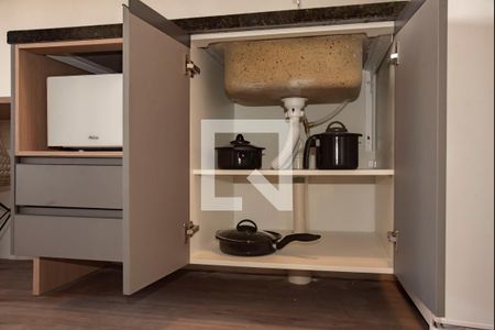 Studio à venda com 26m², 1 quarto e sem vaga Studio à venda com 26m², 1 quarto e sem vagaCozinha