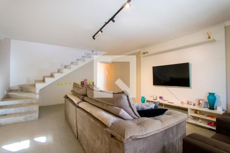 Sala de casa à venda com 3 quartos, 194m² em Vila Valparaíso, Santo André