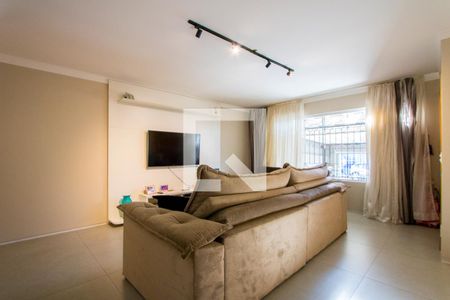 Sala de casa à venda com 3 quartos, 194m² em Vila Valparaíso, Santo André