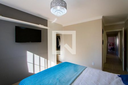 Quarto 1 - Suíte de casa à venda com 3 quartos, 194m² em Vila Valparaíso, Santo André
