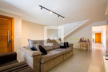 Sala de casa à venda com 3 quartos, 194m² em Vila Valparaíso, Santo André