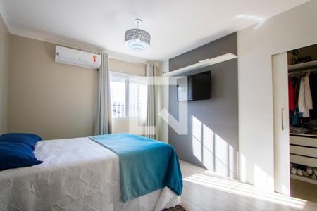 Quarto 1 - Suíte de casa à venda com 3 quartos, 194m² em Vila Valparaíso, Santo André