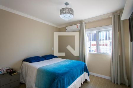 Quarto 1 - Suíte de casa à venda com 3 quartos, 194m² em Vila Valparaíso, Santo André