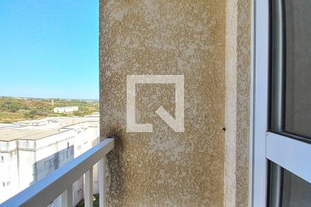Varanda da Sala  de apartamento para alugar com 2 quartos, 55m² em Jardim do Lago Continuação, Campinas