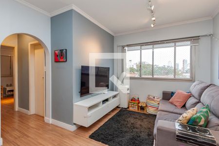 Sala de apartamento à venda com 2 quartos, 65m² em Campo Belo, São Paulo