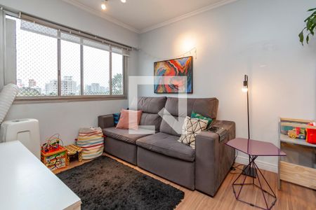 Sala de apartamento à venda com 2 quartos, 65m² em Campo Belo, São Paulo