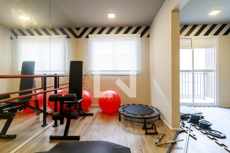 Área comum de apartamento à venda com 1 quarto, 28m² em Jardim Caravelas, São Paulo