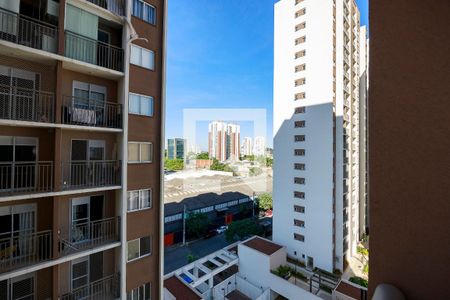 Sala - Varanda de apartamento à venda com 1 quarto, 28m² em Jardim Caravelas, São Paulo
