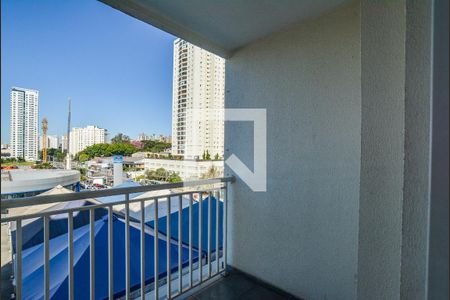 Varanda da Sala de apartamento para alugar com 2 quartos, 64m² em Campestre, Santo André