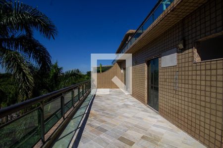 Varanda da Sala de apartamento para alugar com 5 quartos, 450m² em Recreio dos Bandeirantes, Rio de Janeiro