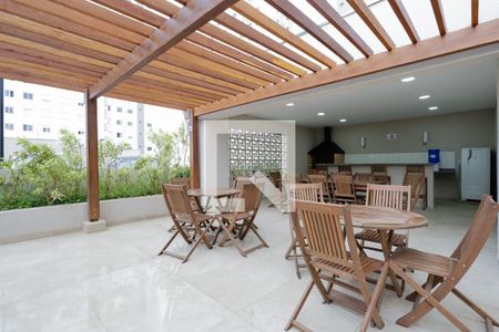 Apartamento à venda com 41m², 2 quartos e 1 vagaÁrea comum - Churrasqueira 1