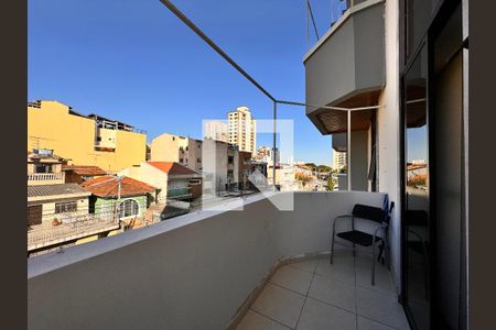 Sacada de apartamento à venda com 4 quartos, 149m² em Parque das Nações, Santo André