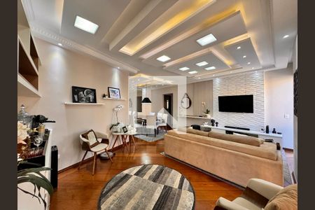 Sala de apartamento à venda com 4 quartos, 149m² em Parque das Nações, Santo André