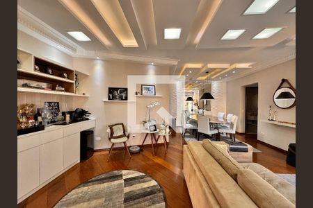 Sala de apartamento à venda com 4 quartos, 149m² em Parque das Nações, Santo André