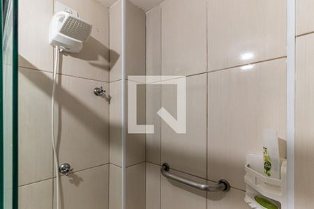 Banheiro de kitnet/studio à venda com 1 quarto, 28m² em República, São Paulo