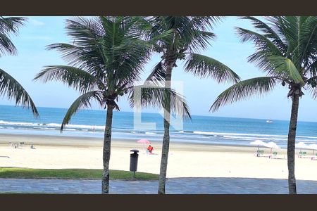 Vista da Praia de apartamento para alugar com 1 quarto, 41m² em Maracanã, Praia Grande