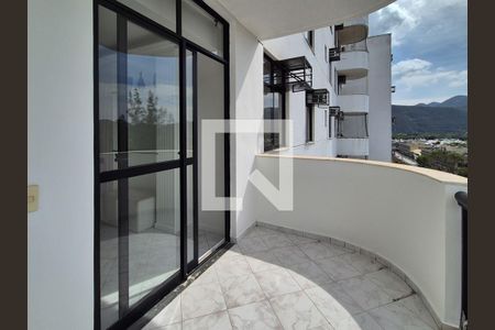 Varanda da sala  de apartamento à venda com 2 quartos, 70m² em Recreio dos Bandeirantes, Rio de Janeiro