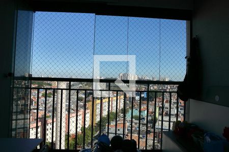 Varanda da Sala de apartamento para alugar com 2 quartos, 54m² em Jardim Olavo Bilac, São Bernardo do Campo