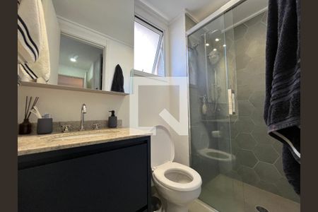 Apartamento para alugar com 67m², 2 quartos e 1 vaga Apartamento para alugar com 67m², 2 quartos e 1 vagaBanheiro da Suíte